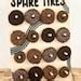 Spare Tires Construction Theme Birthday Donut Stand Etsy