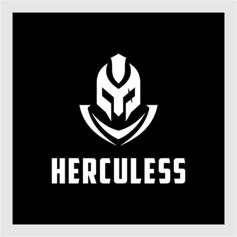 Premium Vector Hercules Character Logo Design