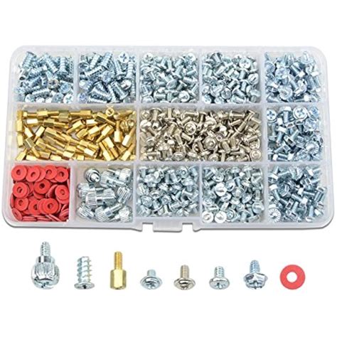 766 Pcs Computer Screws Standoffs Set Assortment Kit For Motherboard