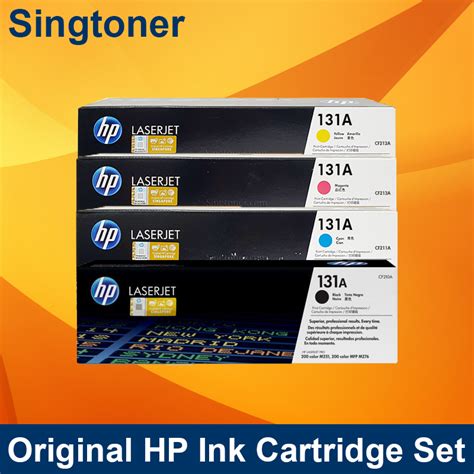 Original Hp 131a 131x Cf210a Cf211a Cf212a Cf213a Cf210x Black Cyan
