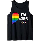 Amazon I M Hers Shes Mine Lesbian Couples Matching LGBT Pride Flag