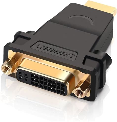 Ugreen High Speed Hdmi Male To Dvi 245 Dvi D Female Adapter Gold