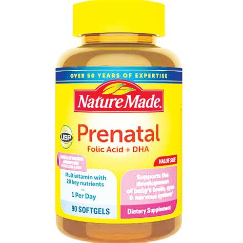 One A Day Womens Prenatal 1 Multivitamin With Folic Acid Dha Iron