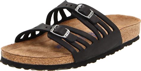 Birkenstock Womens Granada Soft Footbed Leather Sandal Uk