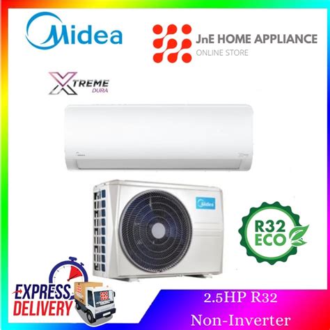 Midea Hp R Non Inverter Xtreme Dura Series Wall Mount Air Cond