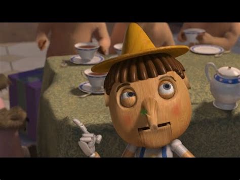 Shrek The Third: Pinocchio tries to lie (HD CLIP) - YouTube
