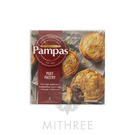 Pampas Puff Pastry Frz 12 X 1kg Mithree