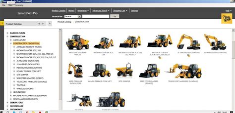 Jcb Service Parts Pro And Service Manual Machine Catalogic