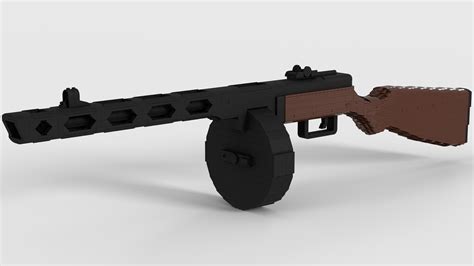 Lego Ppsh 41 71 Rnd Drum And 35 Rnd Mag Rlegoguns