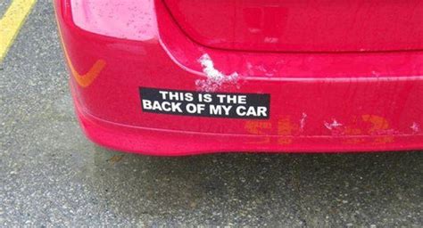 Funny And Witty Bumper Stickers That Will Make You Laugh Out Loud