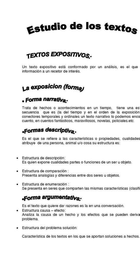 Hola Alguien Me Puede Dar Un Ejemplo De Texto Expositivo Y Cuento