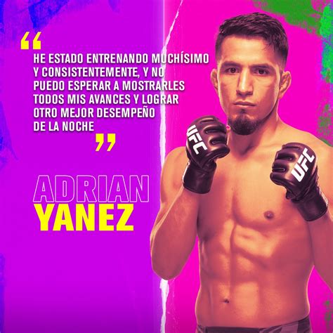 Ufc Espa Ol On Twitter Listo Para Ver A Yanezmma En El Oct Gono