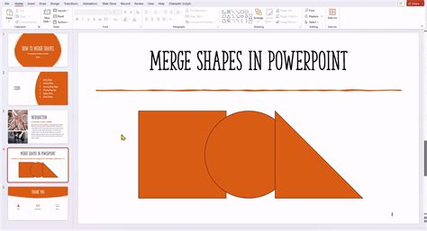 How To Merge Shapes In Powerpoint In 6 Simple Steps