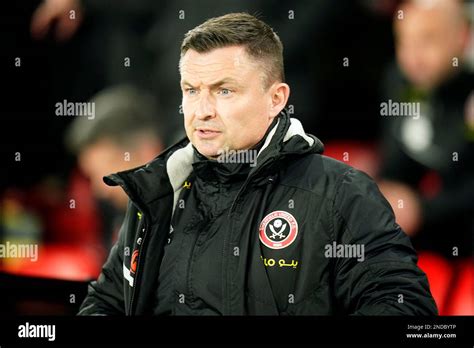 Sheffield United Manager Paul Heckingbottom Before The Sky Bet