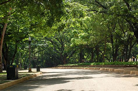 Shrine Pathway At Quezon Memorial Circle In Quezon City Philippines