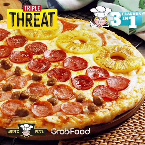 New Flavors Alert At Angels Pizza Iloilo 🍕 Angels Triple Threat Pizza
