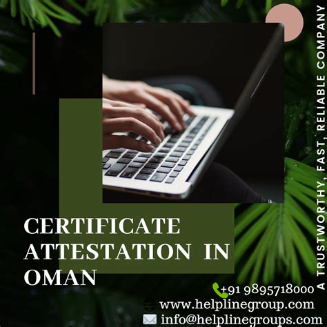 Certificate Attestation For Oman Artofit