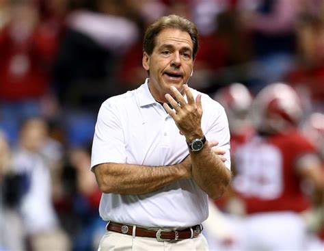 Nick Saban On Hooking Up With