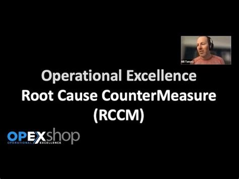 operational excellence root  countermeasure rccm youtube