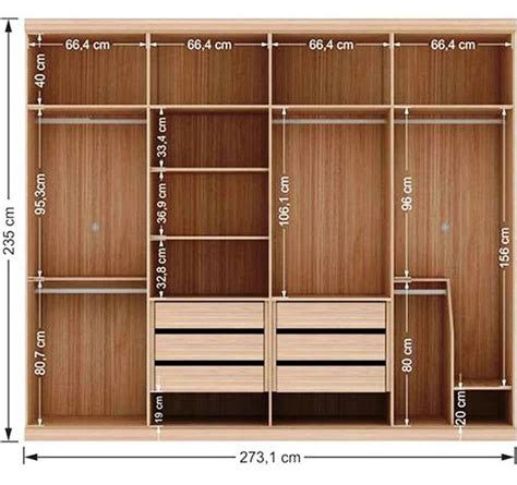 Basics Of Building Modular Wardrobe Dimensions Closet Design Layout