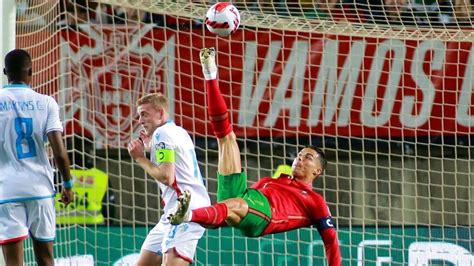 Video Chilena De Cristiano Ronaldo Ante Luxemburgo Con Portugal