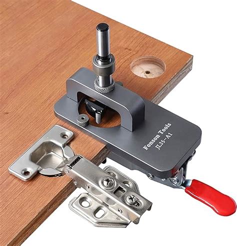 35 Mm Installation Of The Hinge Opening Drilling Template Hole Jig Kit