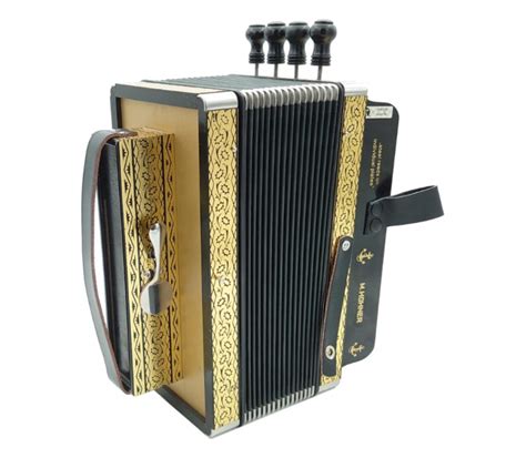 Hohner Stop Row In D Irish Melodeon Cajun Button Accordion