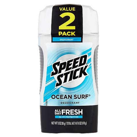 Speed Stick Ocean Surf Deodorant Value Pack, 3 oz, 2 count - The Fresh ...