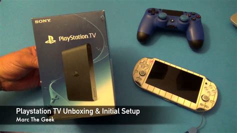 Playstation TV Unboxing Initial Setup YouTube