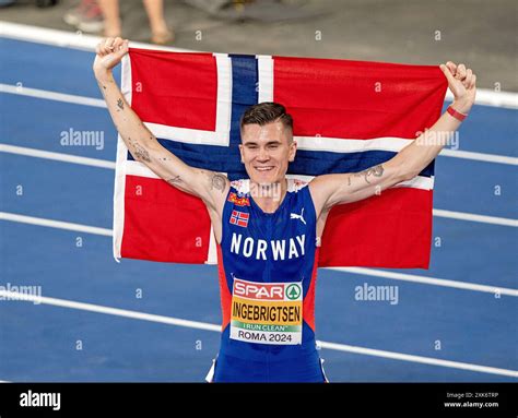 Jakob Ingebrigtsen Norway M Men S Gold Medal At European