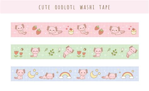 Premium Vector Cute Washi Tape Collection Set