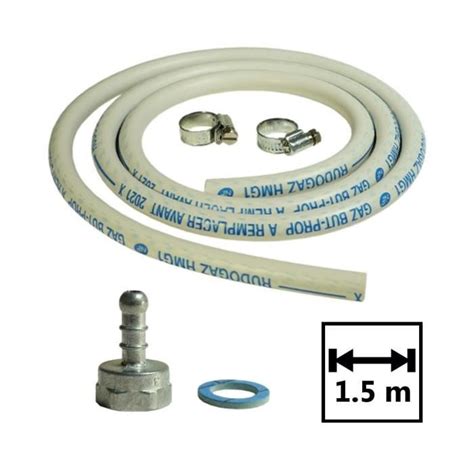 Kit connexion gaz tuyau adaptateur tétine raccords pour réchauds et