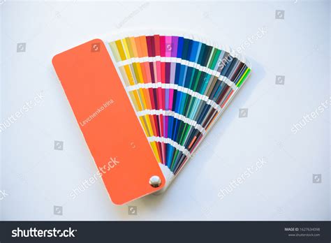 Fan Color Palette Design Pantone Stock Photo 1627634098 | Shutterstock 