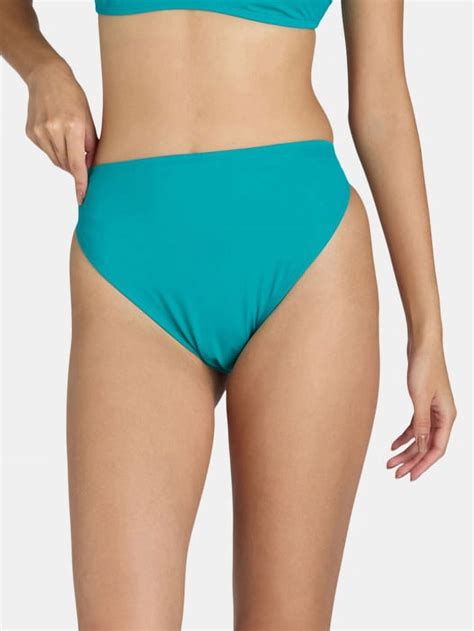 Time And Tru Women S Solid Hipster Bikini Bottom Sizes S Xl Walmart