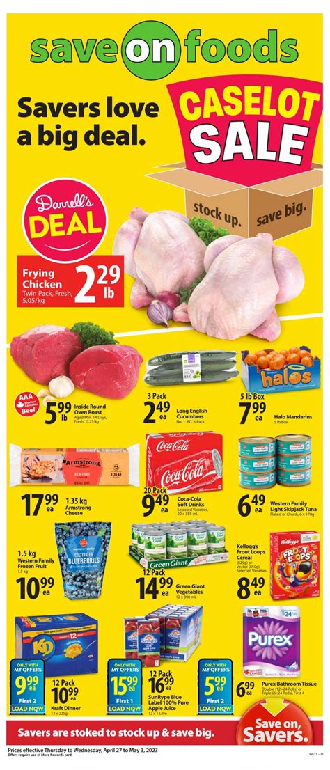 Save On Foods Promotional Flyer Valid From 27 04 To 03 05 Page Nb 1 Flyers