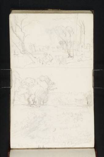 Joseph Mallord William Turner, 'Landscapes' 1821-2 (J.M.W. Turner: Sketchbooks, Drawings and ...