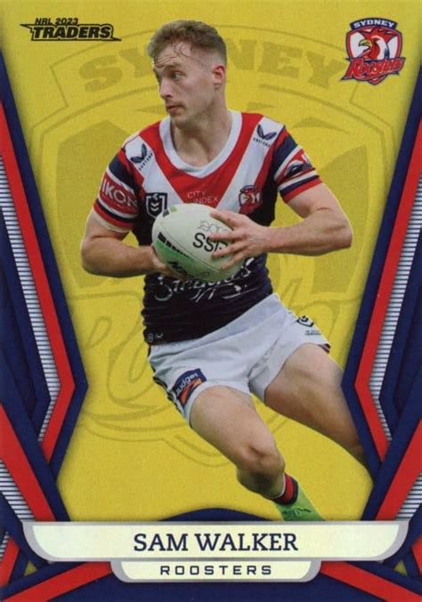 Nrl Traders Gold Pearl Specials Gs Sam Walker Sydney Roosters