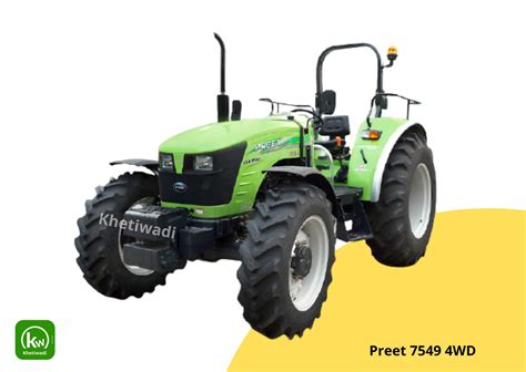 Latest Preet 7549 4WD Specification On Road Price Detailed Review 2022