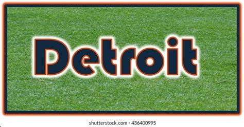 Detroit Word Clip Art Stock Illustration 436400995 Shutterstock