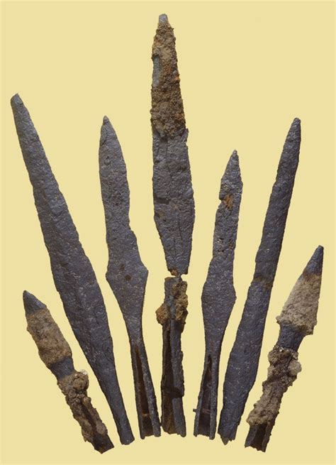 Saxon Spears | Saxons were often buried with weapons. This i… | Flickr