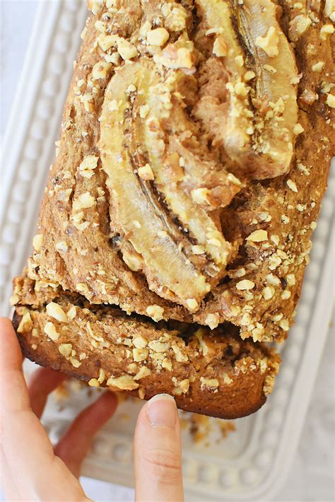 Oat Flour Banana Bread With Walnuts Anthonys Goods