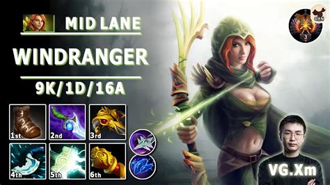 Windranger Mid Lane B Vp Xm Pro Wr Play Dota Immortal