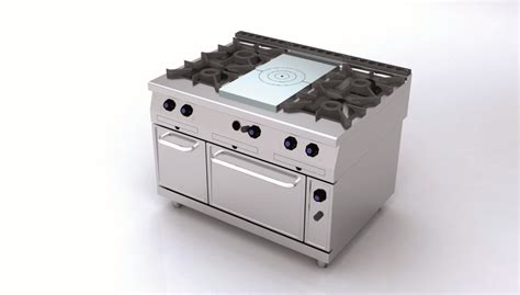 Cocina Placa Radiante Con Horno Armario Tp