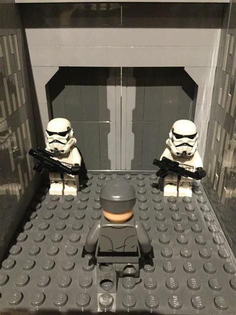 A Imperial Hallway I Made In A Afternoon With A Sliding Door R