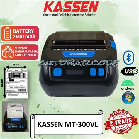 Jual Printer Thermal Portable Struk Merk Kassen Merk Eppos Merk