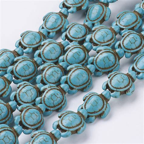 Wholesale Synthetic Howlite Beads Strands Pandahall