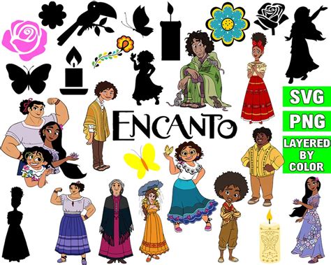 Encanto Svg Png Mirabel Clipart Layered Files For Cricut Etsy Hong Kong