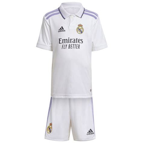 Adidas Real Madrid Home Mini Kit Ha