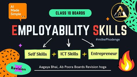 Employability Skills Class 10 Full Revision 1 Shot Full Part A