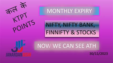 Nifty Prediction And Bank Nifty Analysis For Thursday 30 November